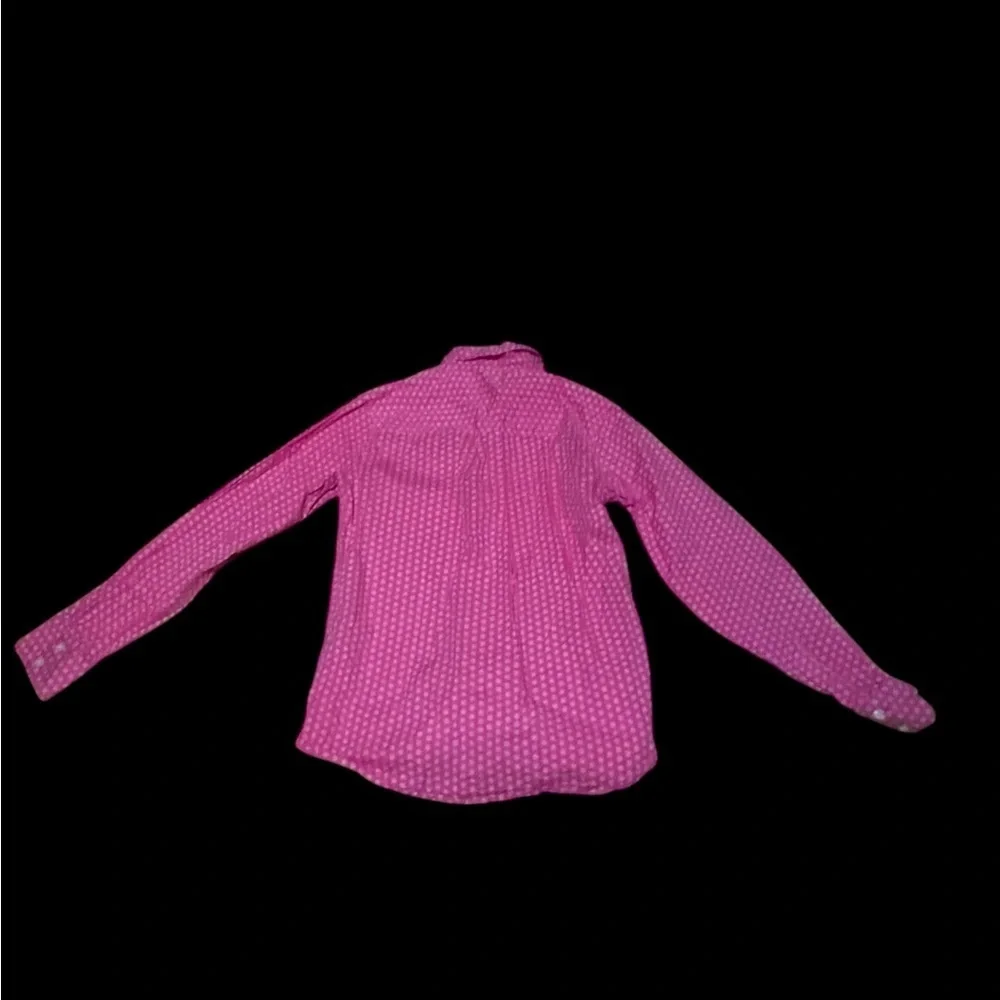 Women's Pink Button Down Shirt - Picture 2 of 4